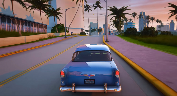 Видео: Вайс-Сити в GTA V с эффектами трассировки лучей и в 4K