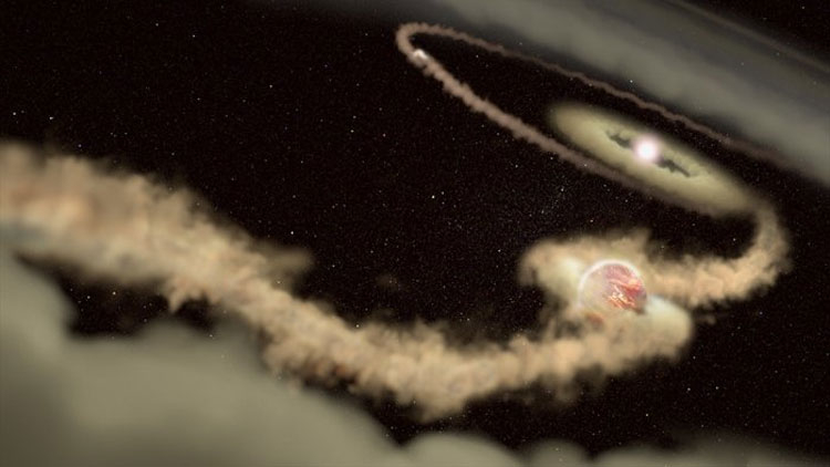 Орбитальная обсерватория «Спектр-РГ» увидела, как чёрная дыра начинает разрывать звезду