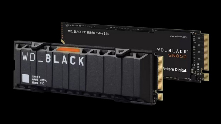 Western Digital заявила о совместимости игровых SSD WD_Black SN850 с консолью PlayStation 5