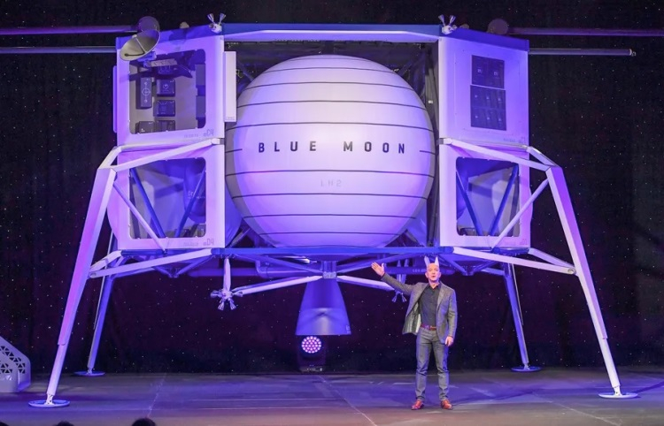 Blue Origin не смогла оспорить контракт NASA со SpaceX на создание лунного модуля