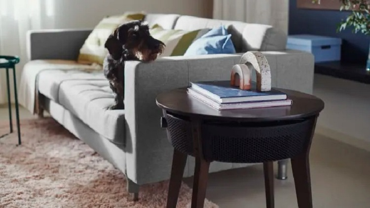 IKEA представила умный очиститель воздуха, интегрированный в журнальный столик