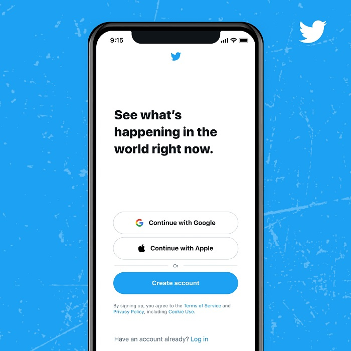 Twitter добавила возможность авторизоваться с помощью сервисов Google и Apple