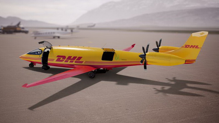 DHL закупила 12 электрических самолётов для перевозки посылок в США