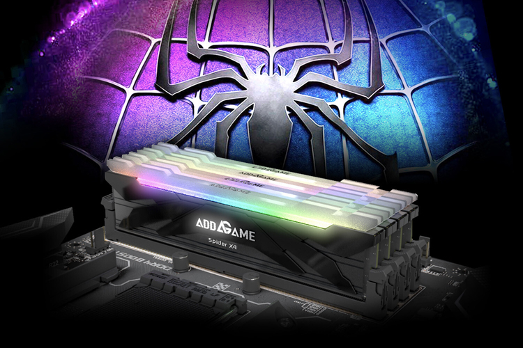 Модули оперативной памяти Addlink Spider 4 и Spider X4 имеют частоту до 4600 МГц