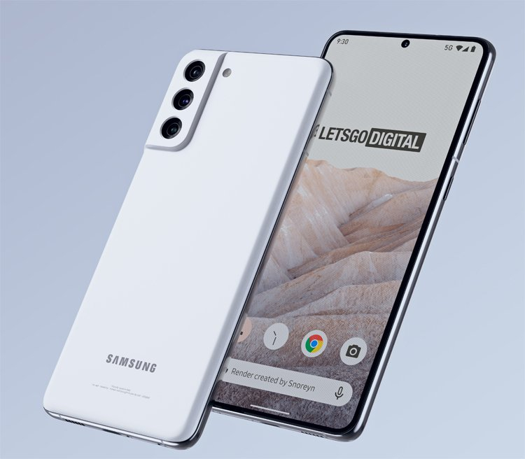Смартфон Samsung Galaxy S21 FE показался на официальном изображении