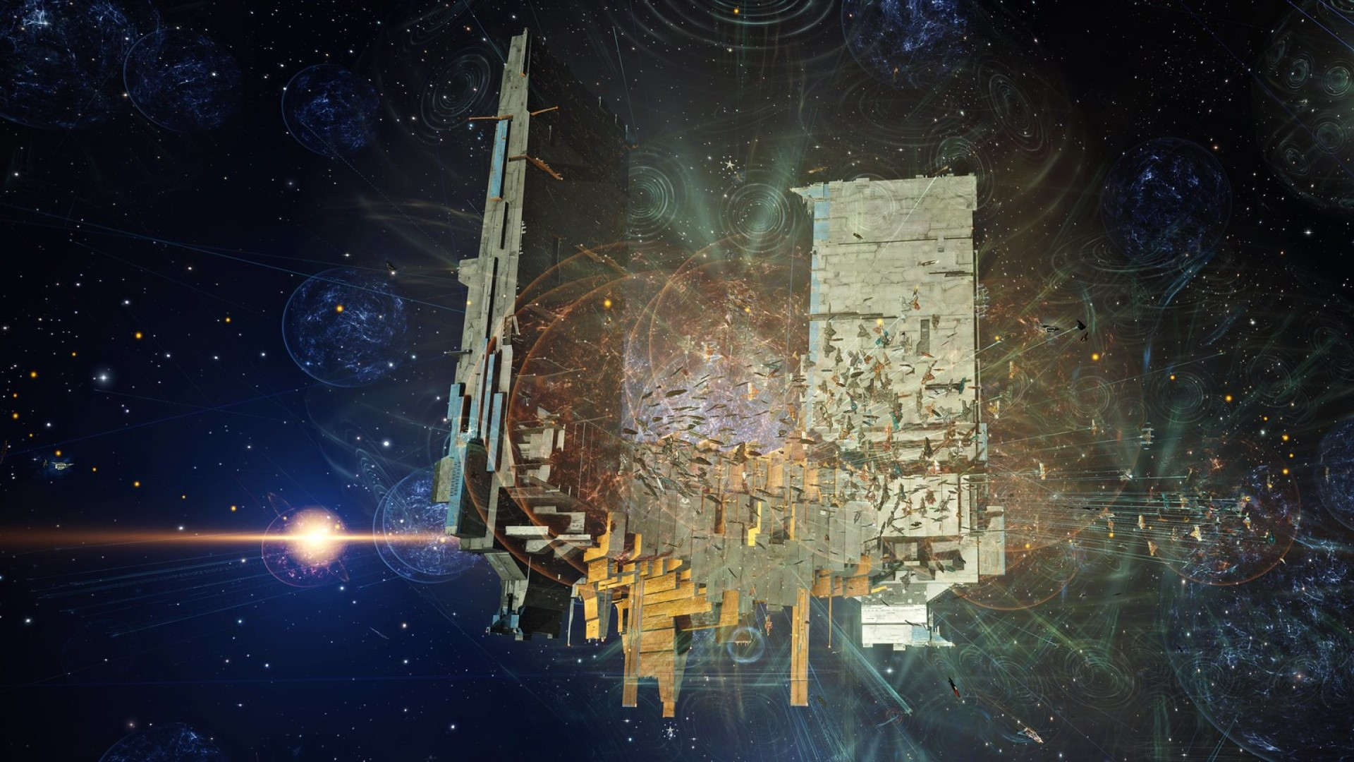 В EVE Online близится к завершению своя Вторая мировая война она началась почти год назад
