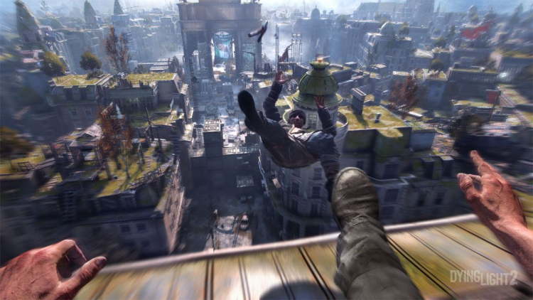 Как бегать по стенам в dying light