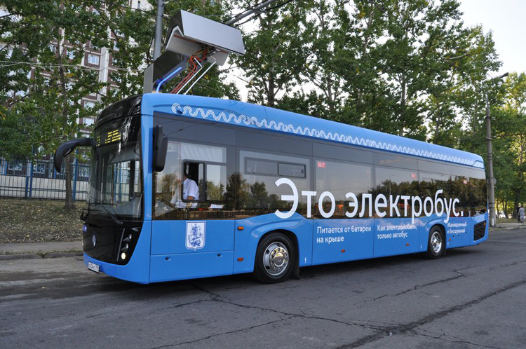 Электрические автобусы «КАМАЗ» начали собирать в Москве