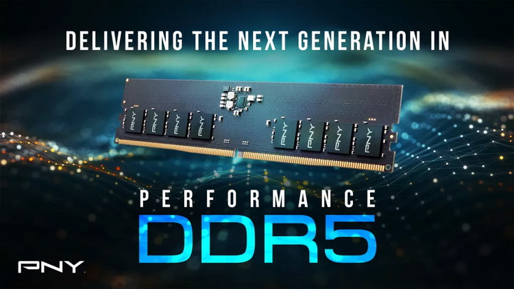 PNY анонсировала модули памяти DDR5-4800 для процессоров Intel Alder Lake релиз обещан к концу 2021 года