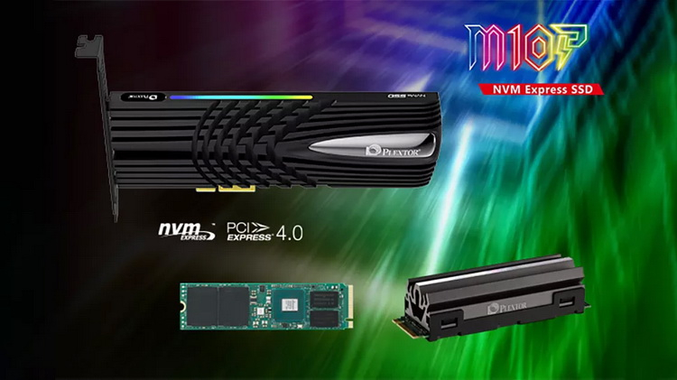 Kioxia выпустила твердотельные накопители Plextor M10P на контроллерах InnoGrit со скоростью до 7000 Мбайт/с