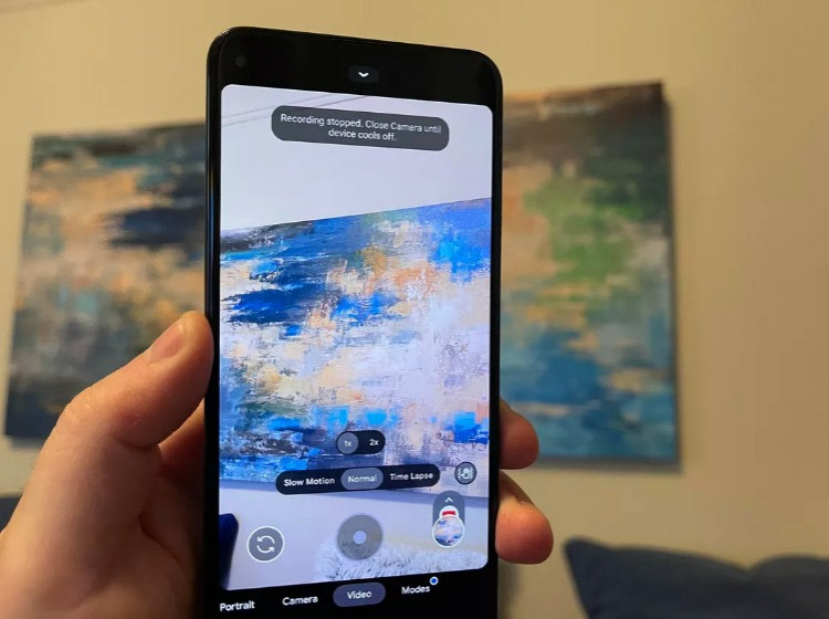 Смартфон Google Pixel 5A серьёзно перегревается при съёмке 4К-видео