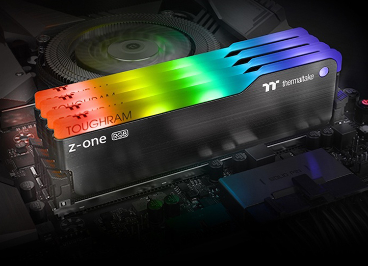 Thermaltake представила модули памяти Toughram Z-One RGB с частотой до 4600 МГц