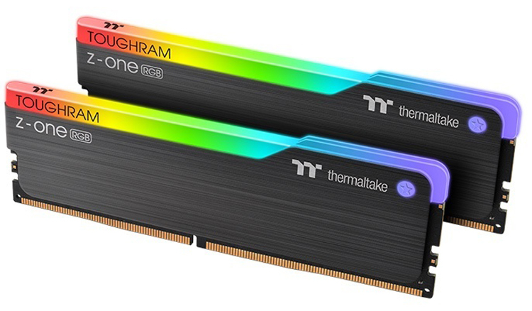 Thermaltake представила модули памяти Toughram Z-One RGB с частотой до 4600 МГц