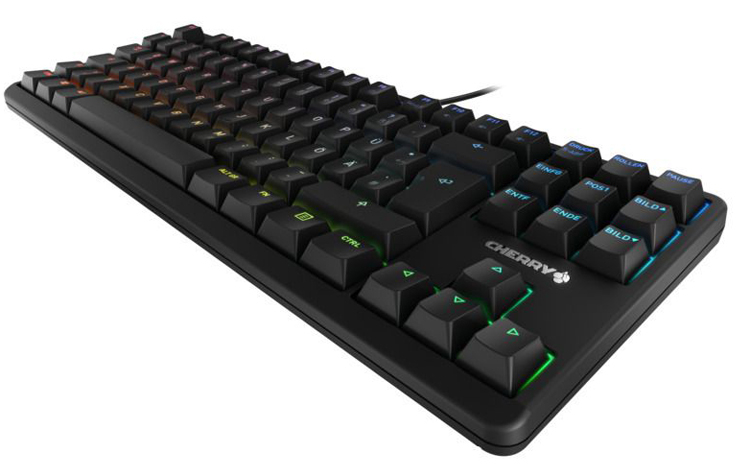 Cherry выпустила небольшую механическую клавиатуру G80-3000N RGB TKL за 80 евро