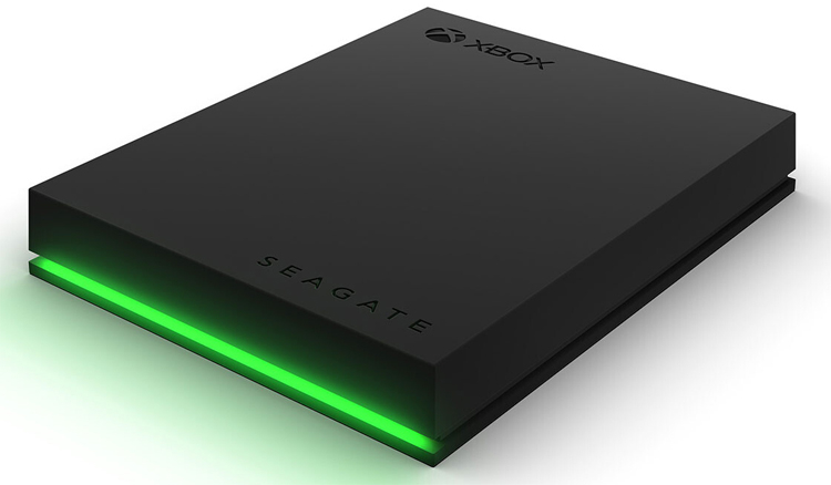 Seagate представила внешние жёсткие диски с подсветкой для игровых консолей Xbox