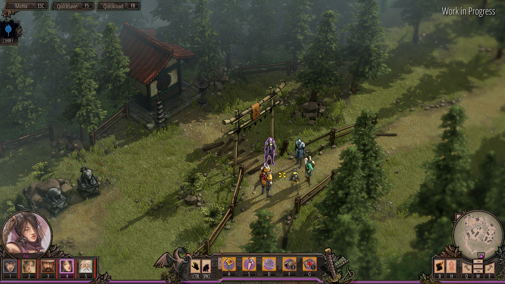 Возвращение старых героев и сроки релиза в трейлере дополнения Aikos Choice к Shadow Tactics: Blades of the Shogun