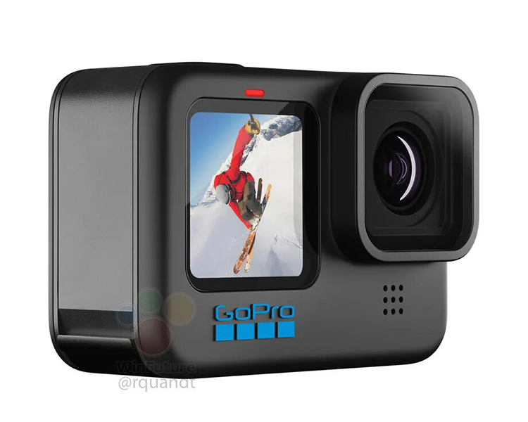 Флагманская экшн-камера GoPro Hero 10 Black получит более мощный процессор, который позволит снимать в 5,3K при 60FPS