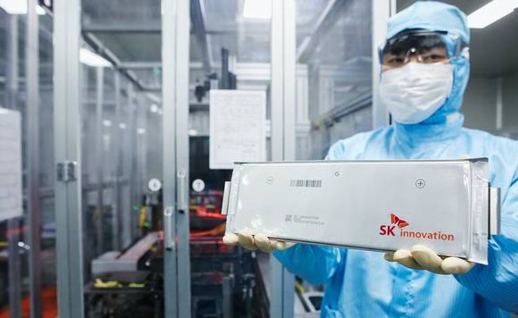 SK innovation стала пятым по величине производителем аккумуляторов в мире, обогнав Samsung SDI