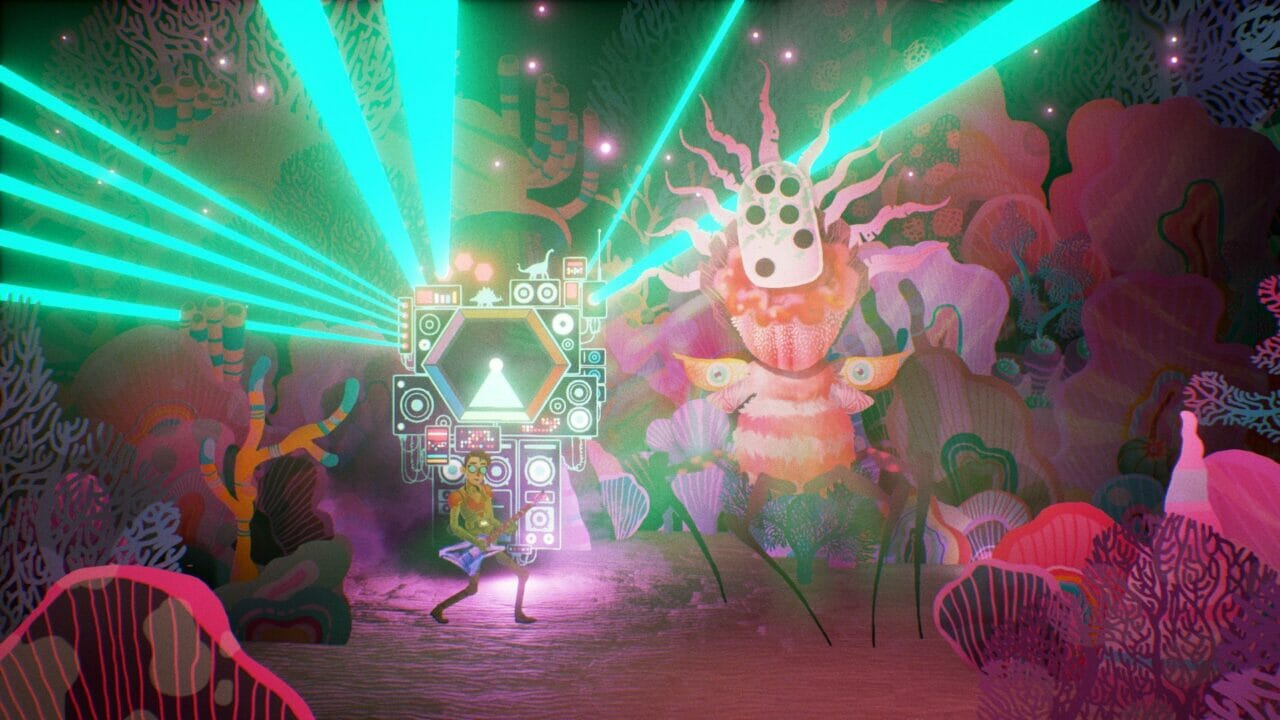 Красивый музыкальный платформер с простым геймплеем: оценки The Artful Escape от критиков