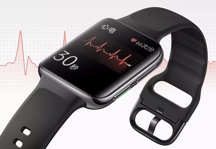 Oppo выпустила смарт-часы Watch 2 ECG с возможностью снятия кардиограммы
