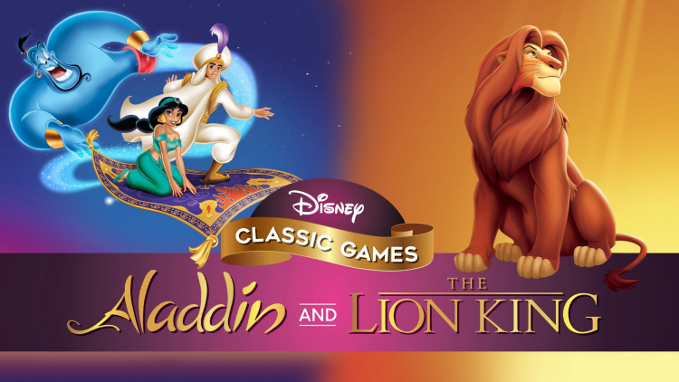  Обложка Disney Classic Games: Aladdin and The Lion King с сайта PlayStation 