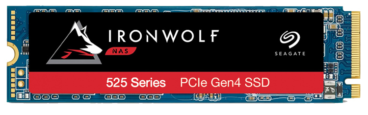Seagate готує твердотілі накопичувачі Ironwolf 525 з інтерфейсом PCIe 4.0