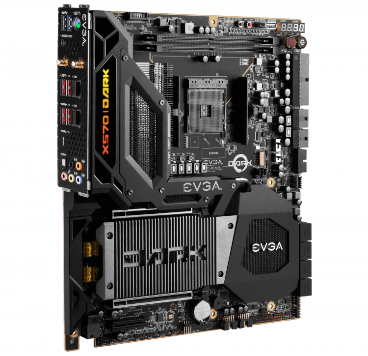 EVGA оценила материнскую плату X570 Dark для экстремального разгона чипов AMD Ryzen в $690"