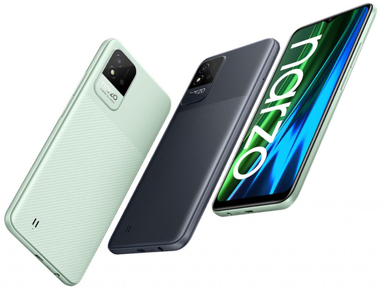 Realme выпустила 100-долларовый смартфон Narzo 50i с чипом Unisoc и системой Android 11 Go Edition