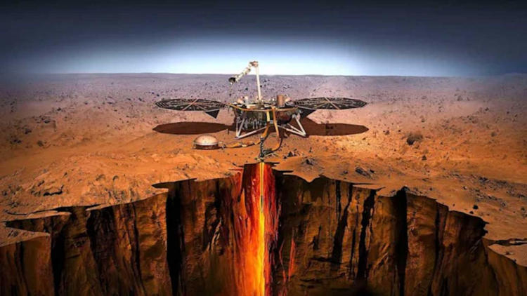 InSight обнаружил значительную сейсмоактивность на Марсе