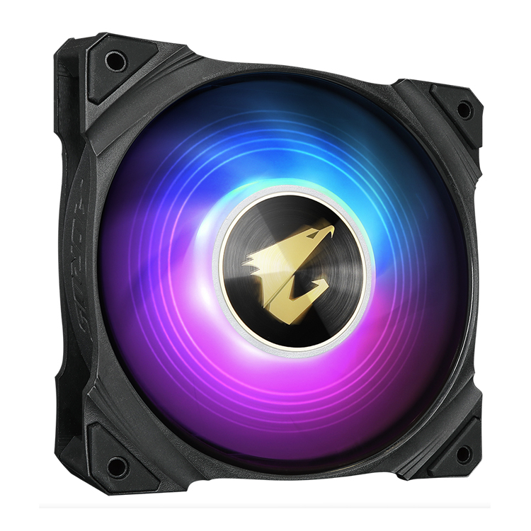 Gigabyte представила вентиляторы Aorus ARGB диаметром 120 и 140 мм