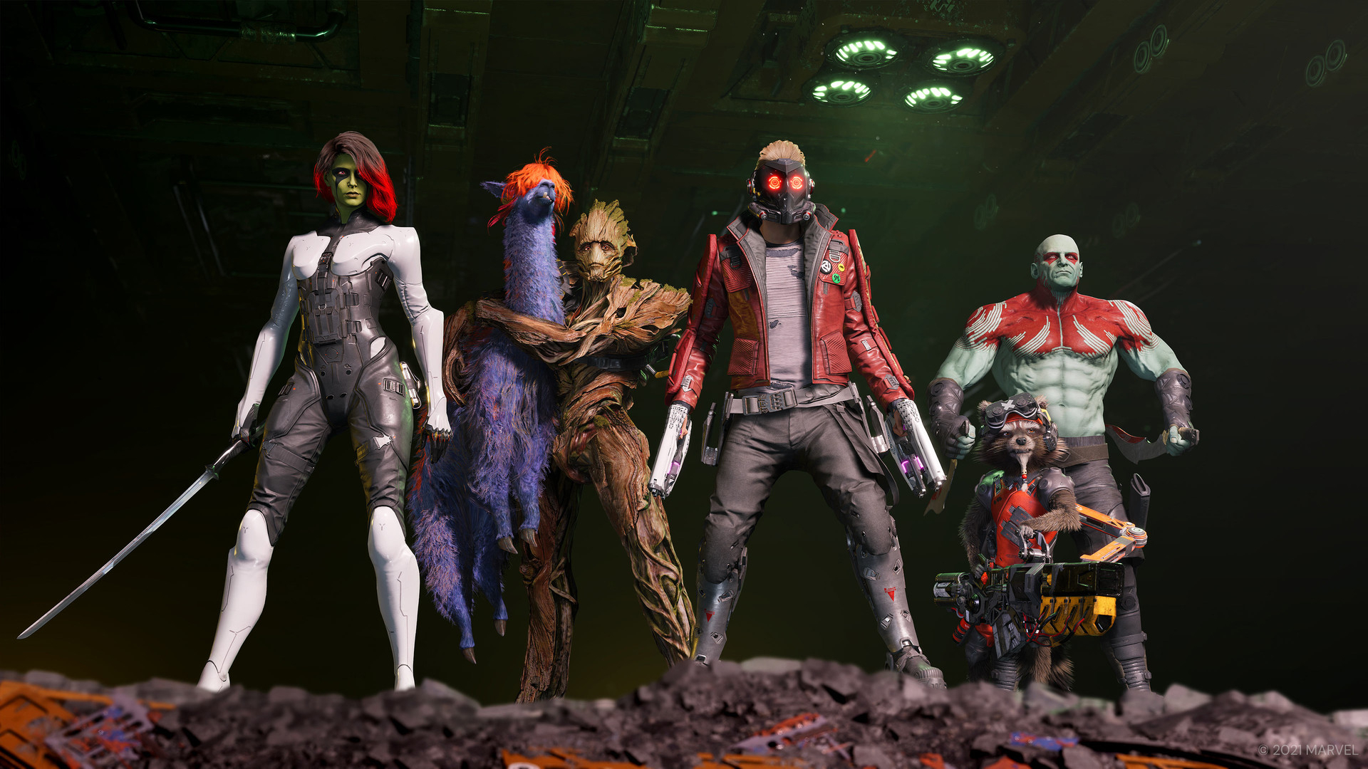 Guardians of the Galaxy использует движок Deus Ex: Mankind Divided