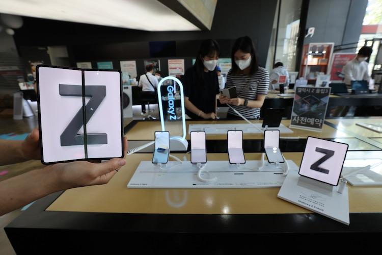 Продажи Samsung Galaxy Z Flip3 и Z Fold3 на рынке Южной Кореи достигли 1 млн штук