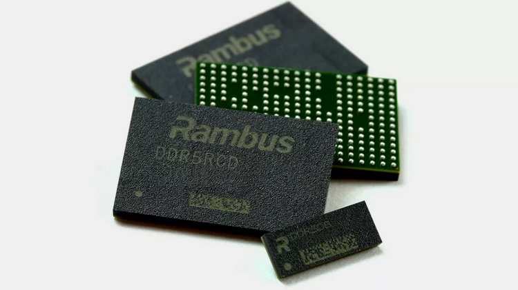 Rambus представила чип RCD 2-го поколения, который позволит создавать серверные модули DDR5-5600