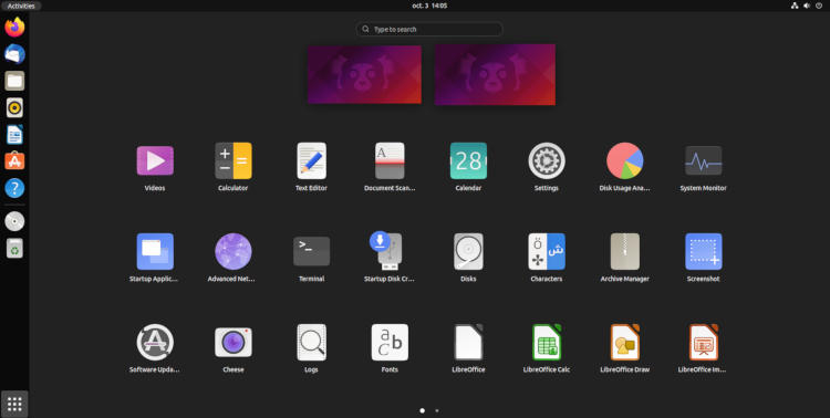 Состоялся релиз Ubuntu 21.10: обновлённое ядро, GNOME 40 и многое другое