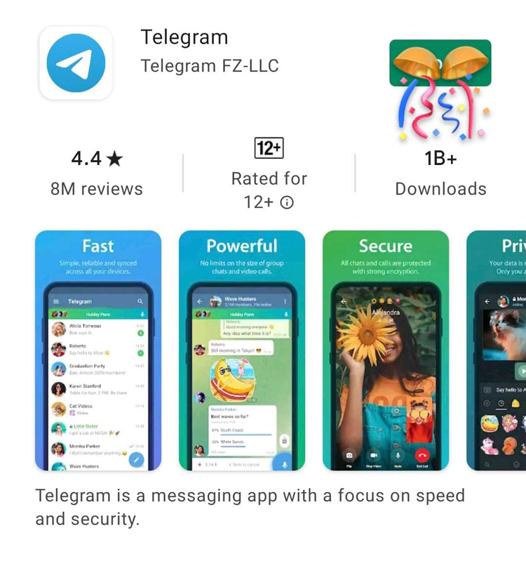 У Telegram  новый собственный рекорд