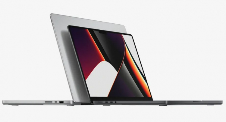 Представлен 14-дюймовый MacBook Pro — совершенно новый ноутбук Apple с «чёлкой» и очень мощными фирменными процессорами