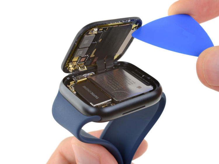 Специалисты iFixit разобрали Apple Watch Series 7