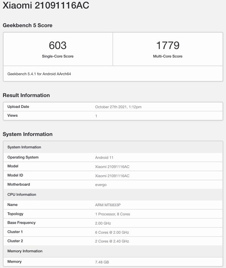 Доступний смартфон Xiaomi Poco M4 Pro 5G отримає процесор Dimensity 700