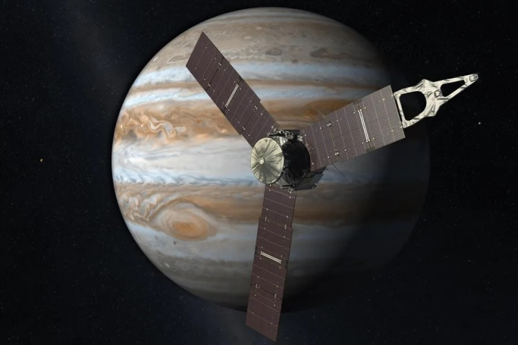  Визуализация станции «Юнона» / Изображение: NASA 