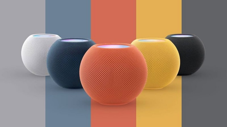 Apple начала продажи разноцветных смарт-колонок HomePod mini
