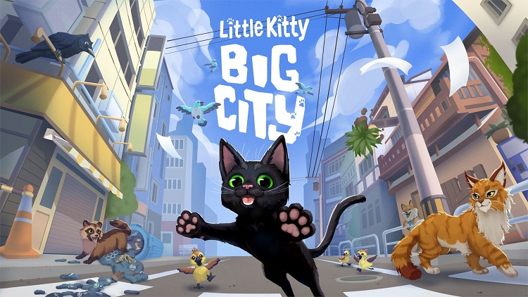 Кот в большом городе: приключение Little Kitty, Big City выйдет в 2022 году на ПК и консолях