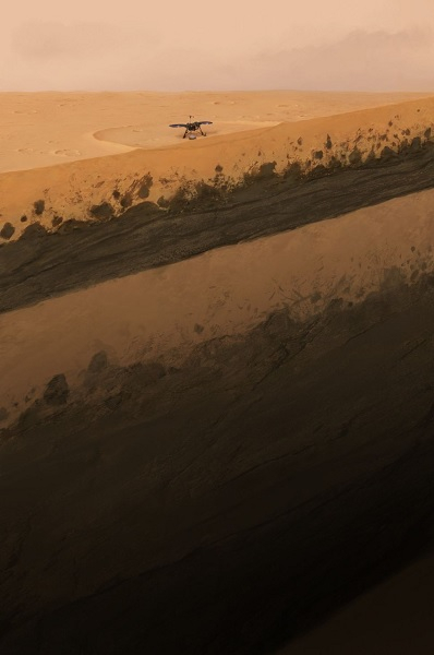 Зонд NASA InSight за звуками вітру дозволив створити першу в історії карту надр Марса