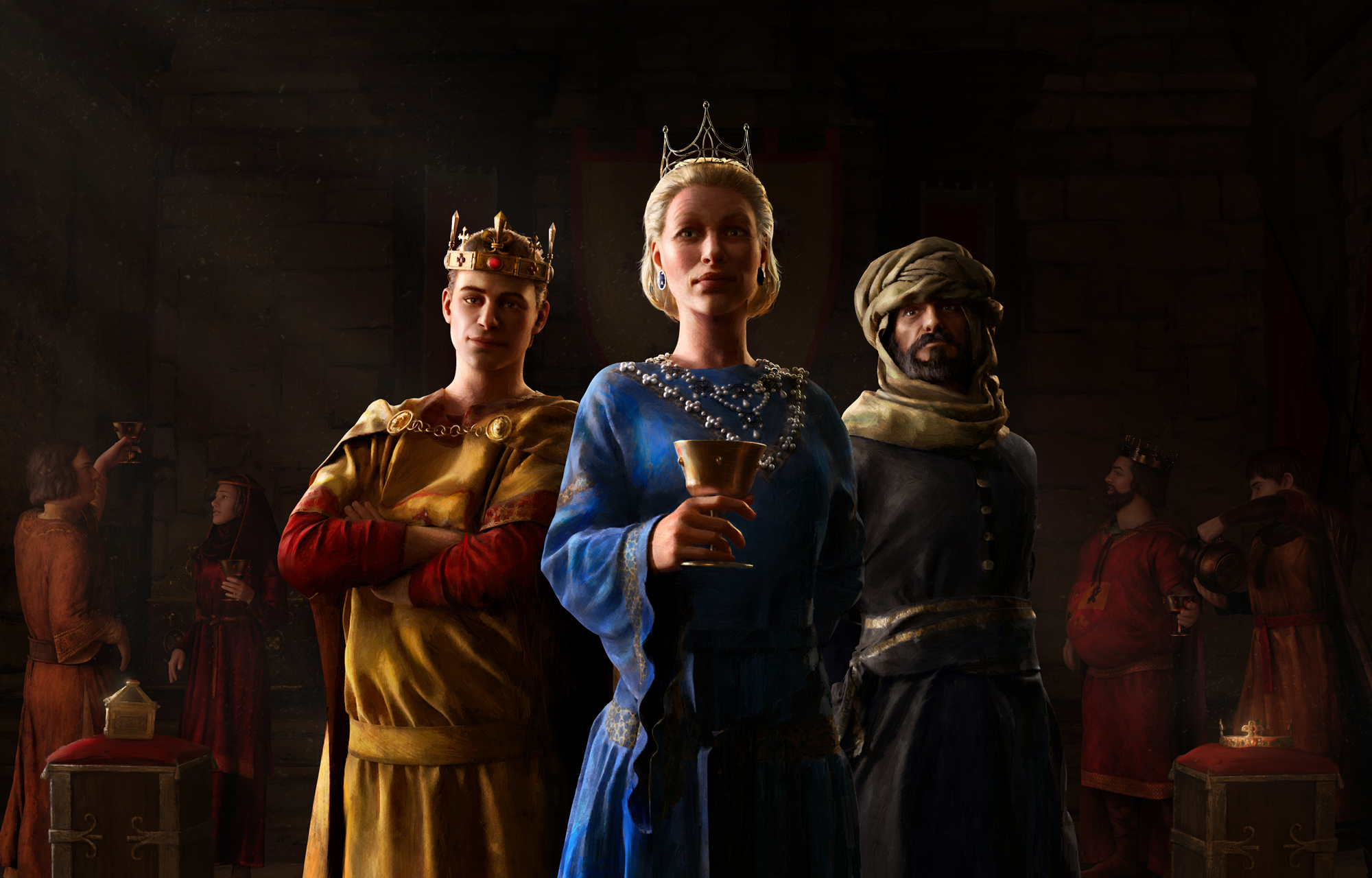 Крупное дополнение Royal Court к Crusader Kings III выйдет 8 февраля