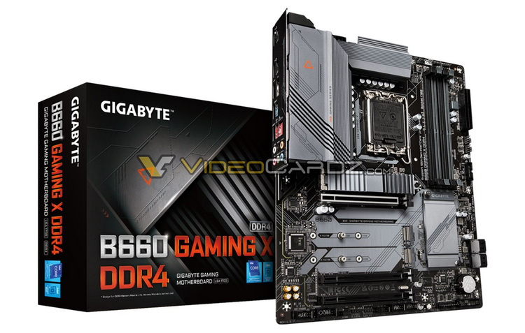 Плата Gigabyte B660 Gaming X DDR4 показалась на изображениях"
