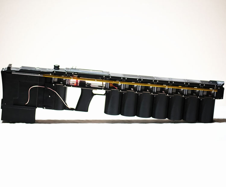 Ручная пушка Гаусса GR-1 ANVIL. Источник изображения: Arcflash Labs