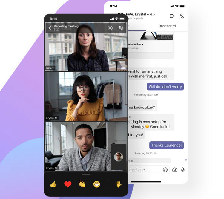  Android  ,         Microsoft Teams