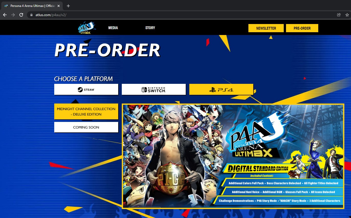 Persona 4 arena ultimax steam фото 55