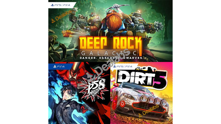 Слухи: Deep Rock Galactic, DiRT 5 и Persona 5 Strikers  войдут в следующую подборку PS Plus