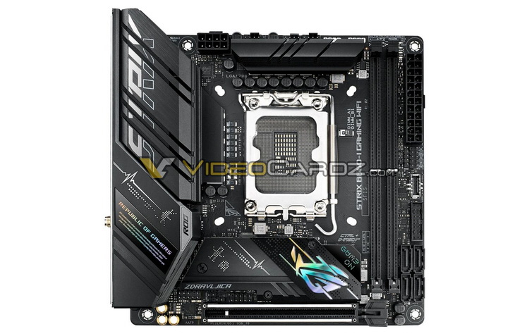 ASUS ROG Strix B660-I WIFI. Источник изображения: VideoCardz