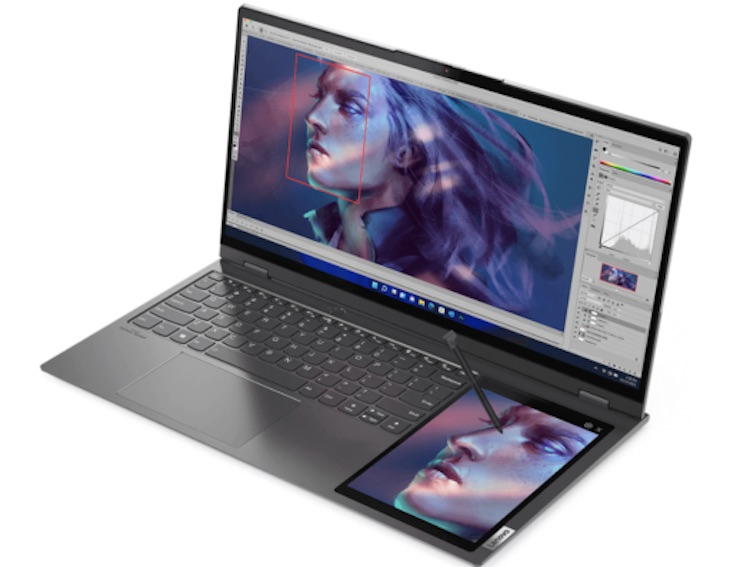 Lenovo готовит профессиональный 17-дюймовый ноутбук ThinkBook с большим дополнительным экраном